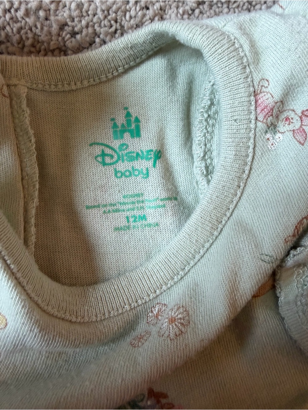Baby Girl’s Pooh Tank and Shorts Set - Picture 3 of 5
